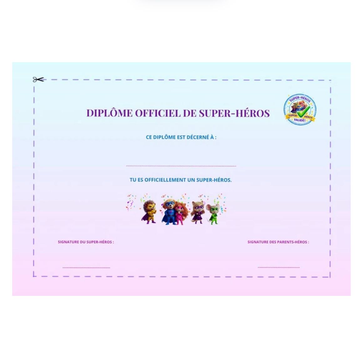 Missions des Super-Héros 3-4 ans — Plus qu’un cahier, une aventure