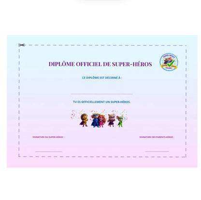 Missions des Super-Héros 3-4 ans — Plus qu’un cahier, une aventure