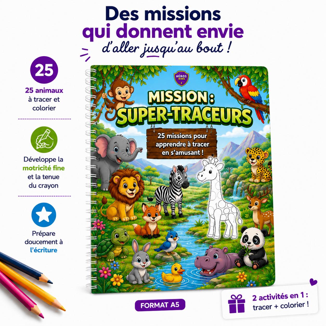 HÉROS-KIDS – Missions des Super Traceurs
