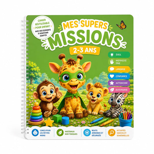 MES SUPERS MISSIONS _ 2-3 ans