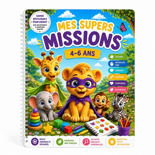 MES SUPERS MISSIONS _ 5-6 ans