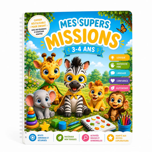 MES SUPERS MISSIONS _ 3-4 ans