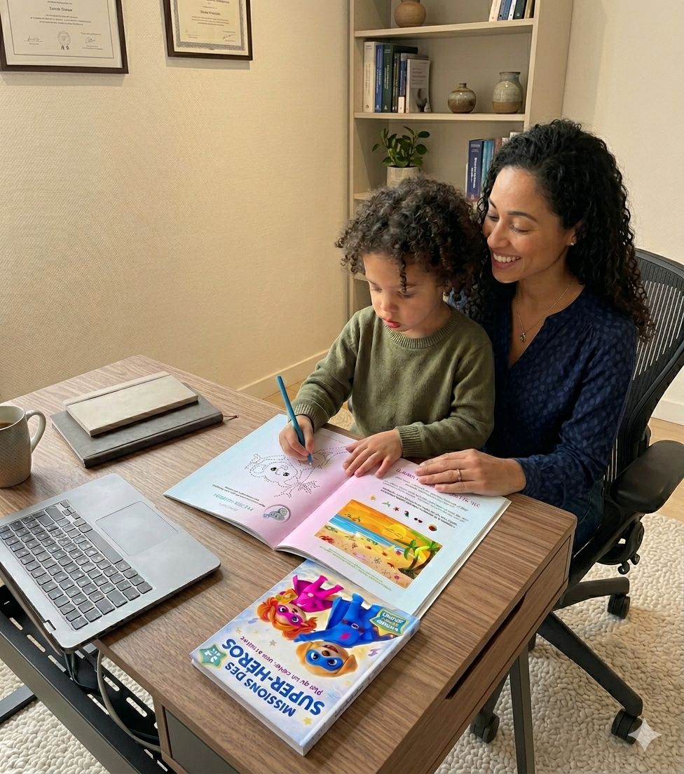 Missions des Super-Héros 3-4 ans — Plus qu’un cahier, une aventure