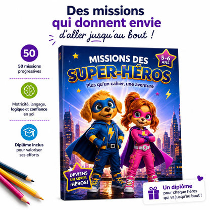 HÉROS-KIDS – Missions des Super-Héros (5-6 ans)